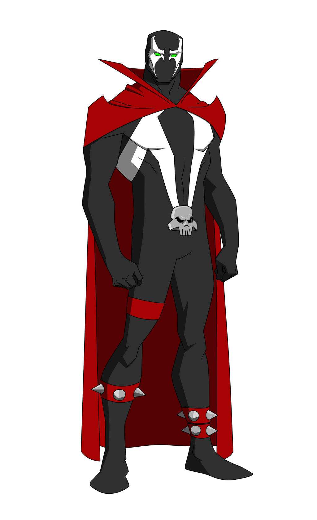 Al Simmons/Spawn (YJ style) by huatist on DeviantArt