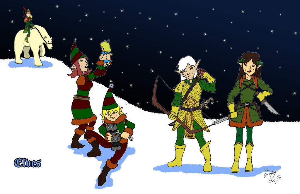 10 - Elves by Shapshizzle on DeviantArt