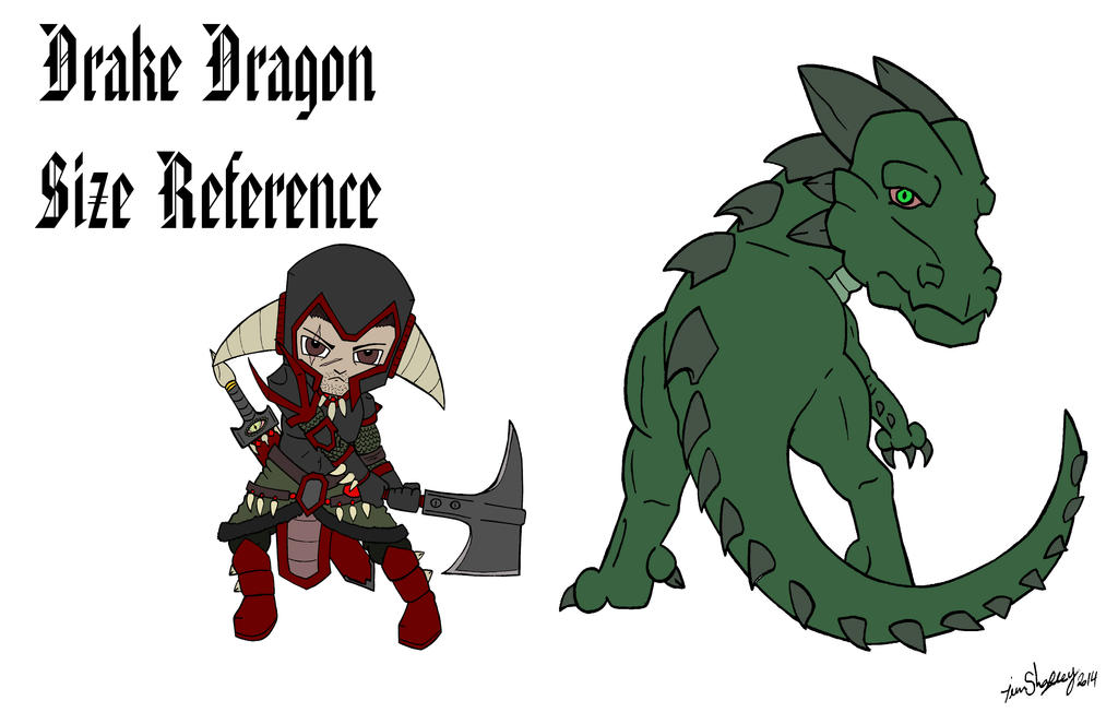 Drake Size Reference by Shapshizzle on DeviantArt