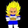 Chibi Vegeta is NOT pleased