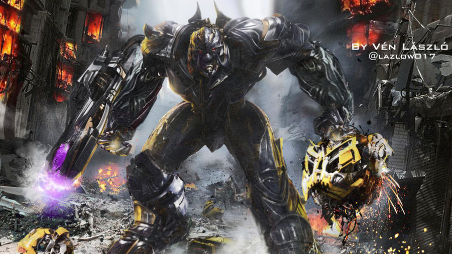 Transformers 5The Last Knight - Megatron Promo art