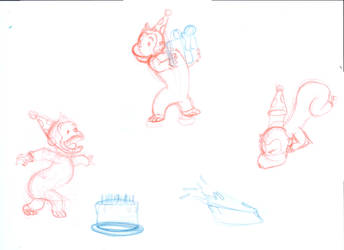 Curious George Rough