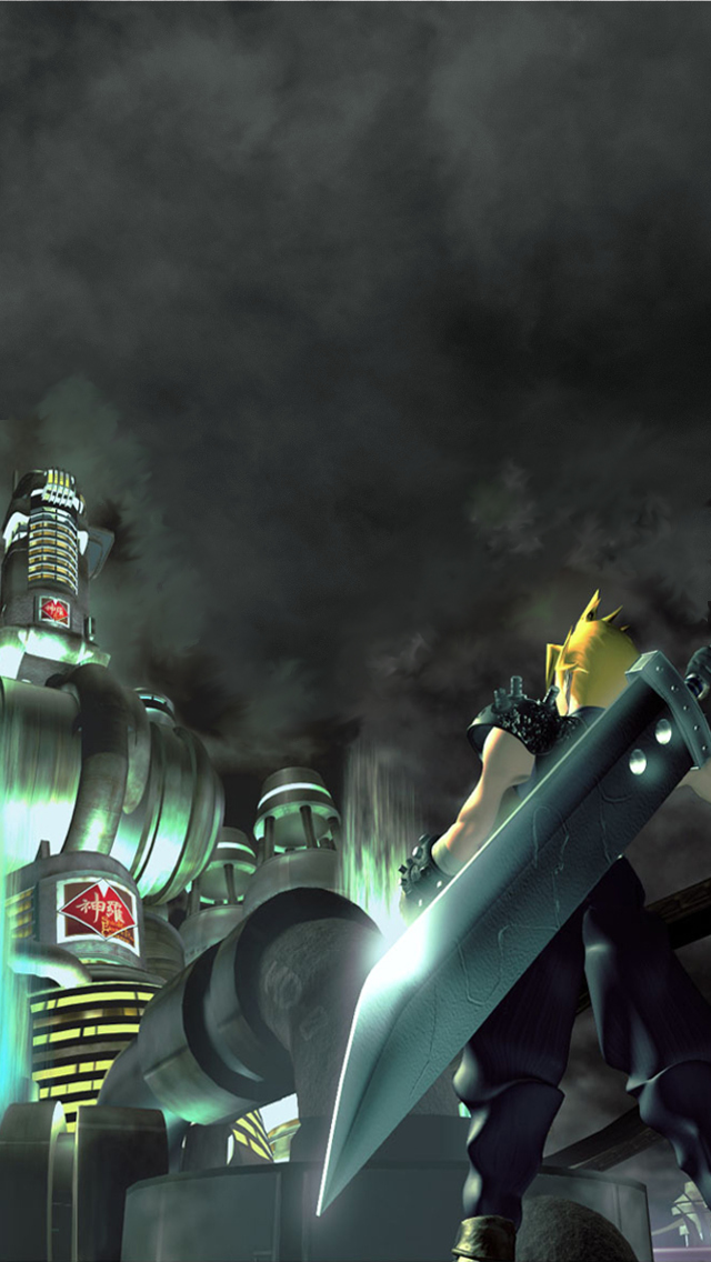 Final Fantasy Vii Wallpaper For Iphone 5 By Windschatten69 On Deviantart