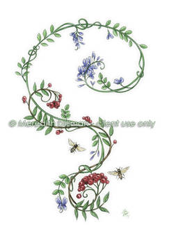 Indigo and Rowan tattoo design - 2009