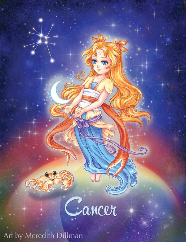 Aurascopes kickstarter - Chibi Cancer Zodiac