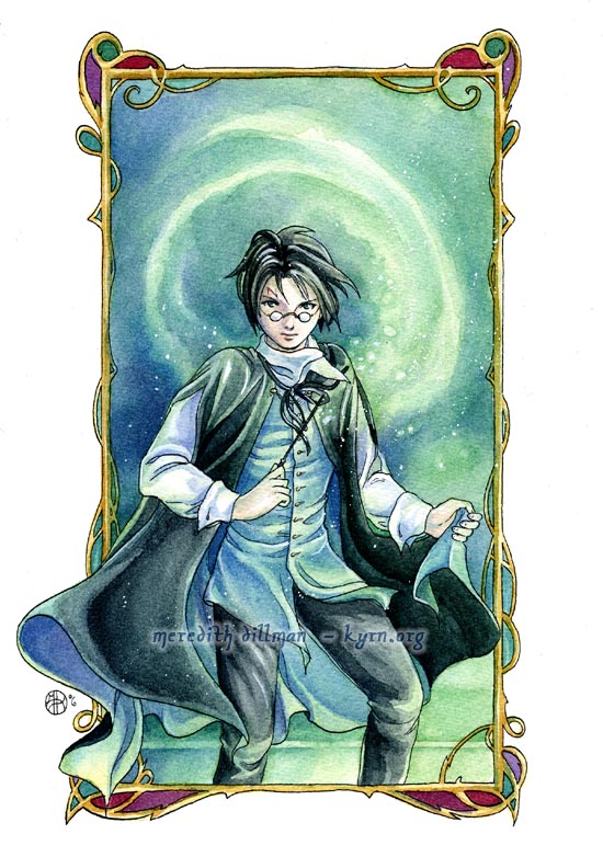 Harry Potter Watercolor By Meredithdillman On Deviantart