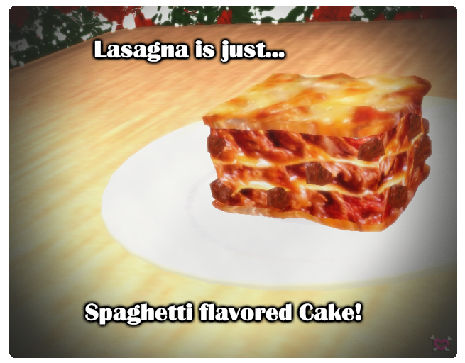 Lasagna is...