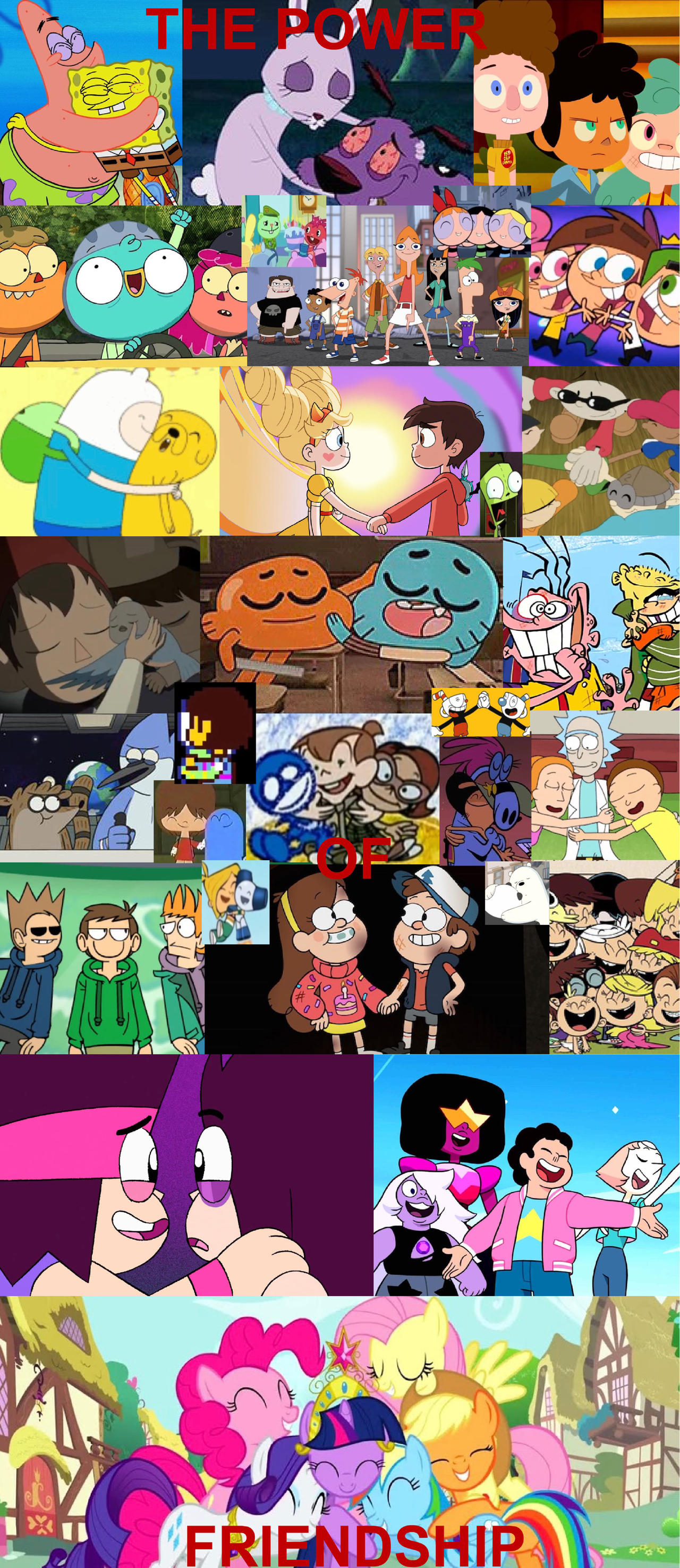 Friendship Power Deviantart THE POWER OF FRIENDSHIP!!!! by MatthewsPics9066 on DeviantArt
