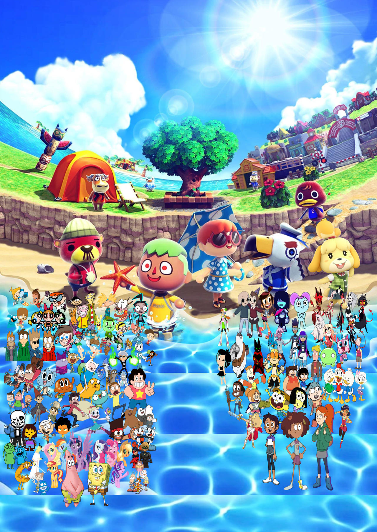 Animal Crossing Beach! by MatthewsPics9066 on DeviantArt