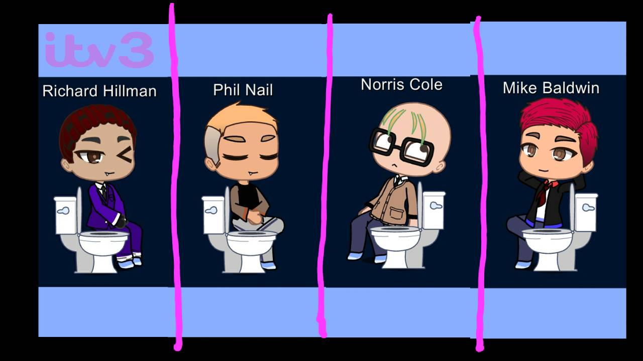 4 Corrie Men Pooping by GassyMaster2004 on DeviantArt