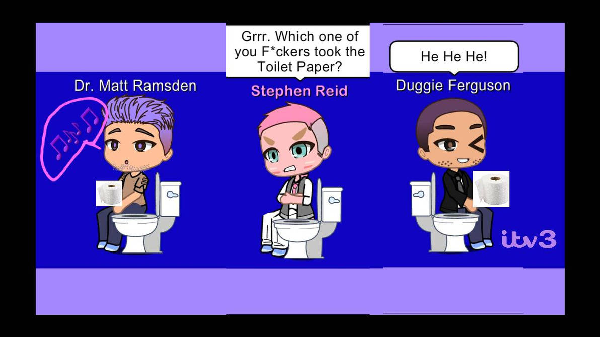 3 Corrie Men Pooping by GassyMaster2004 on DeviantArt