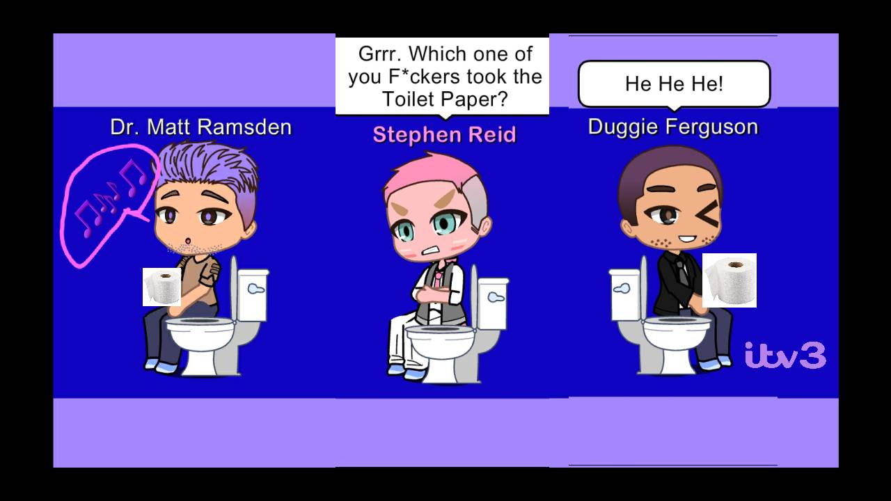 3 Corrie Men Pooping by GassyMaster2004 on DeviantArt