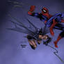 Spider-man and Batman team up