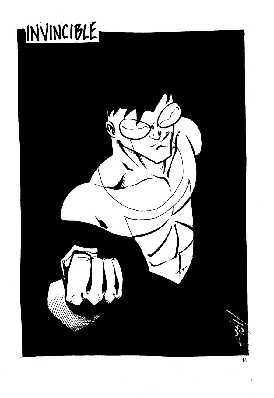 Invincible Shading Invincible black by Shadowrenderer on DeviantArt
