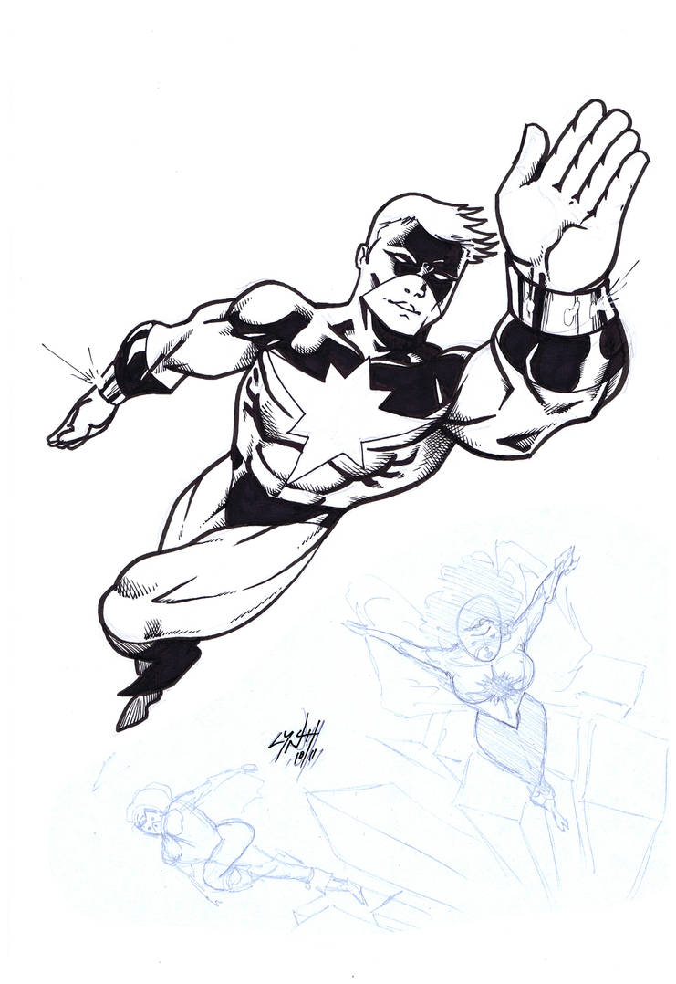 Marvel Flying Hand Captain Marvel flying by Shadowrenderer on DeviantArt