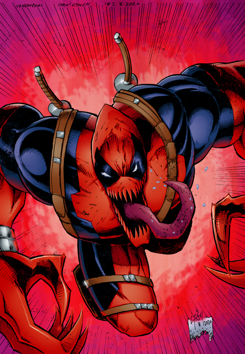 Venompool Simple Venompool by Shadowrenderer on DeviantArt