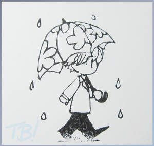 Ouran Honey Rainy Day stamp