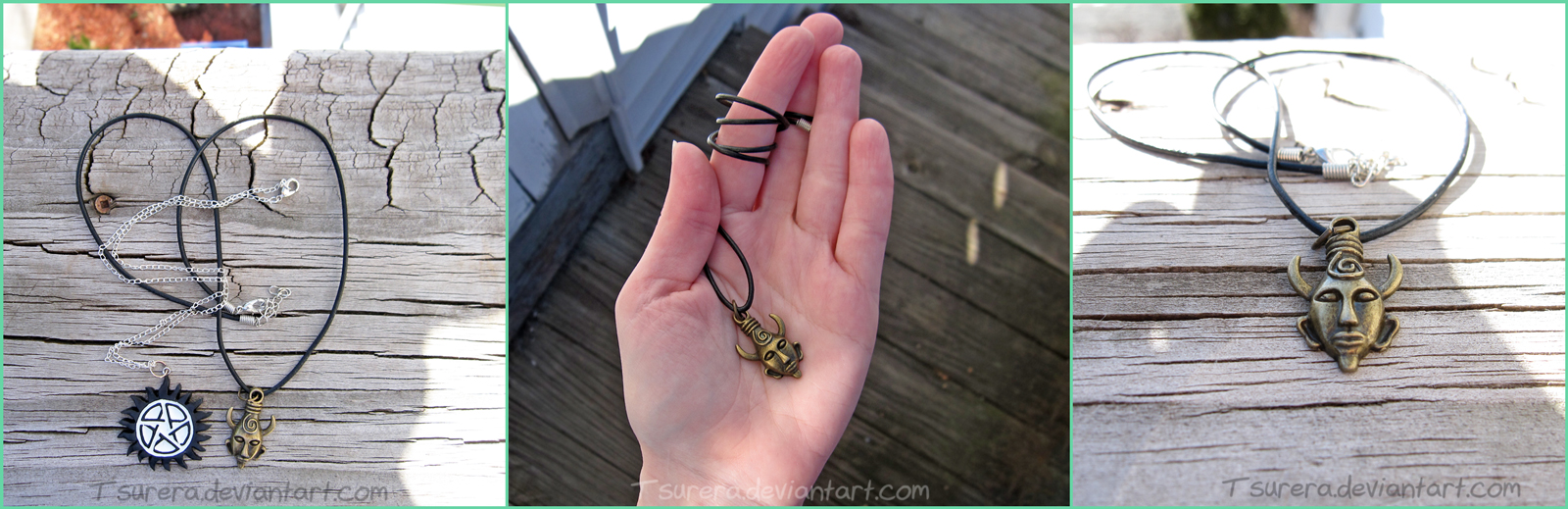 Supernatural Dean Winchester Amulet Necklace