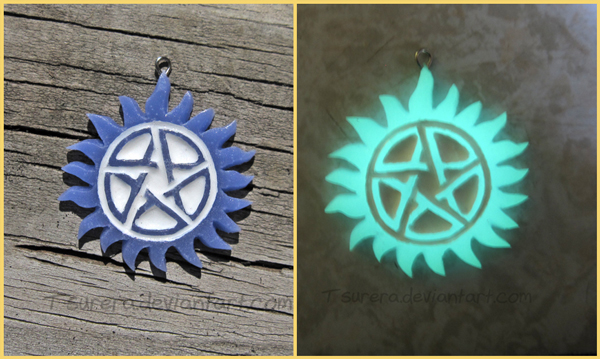 Glow in the Dark Supernatural Necklace