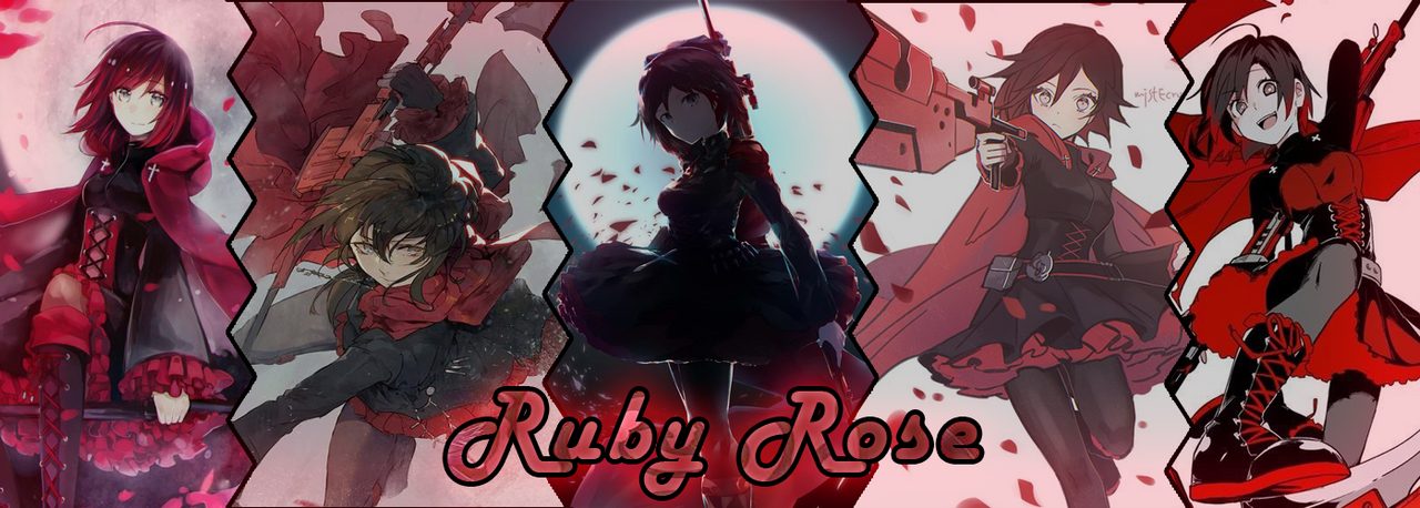 Ruby Rose (RWBY) Banner by JesGreenEight on DeviantArt