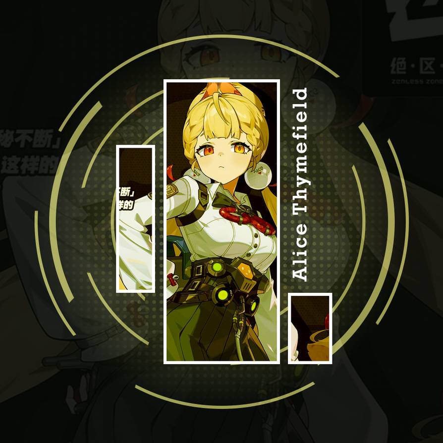 Alice Thymefield (ZZZ) Profile Photo by JesGreenEight on DeviantArt