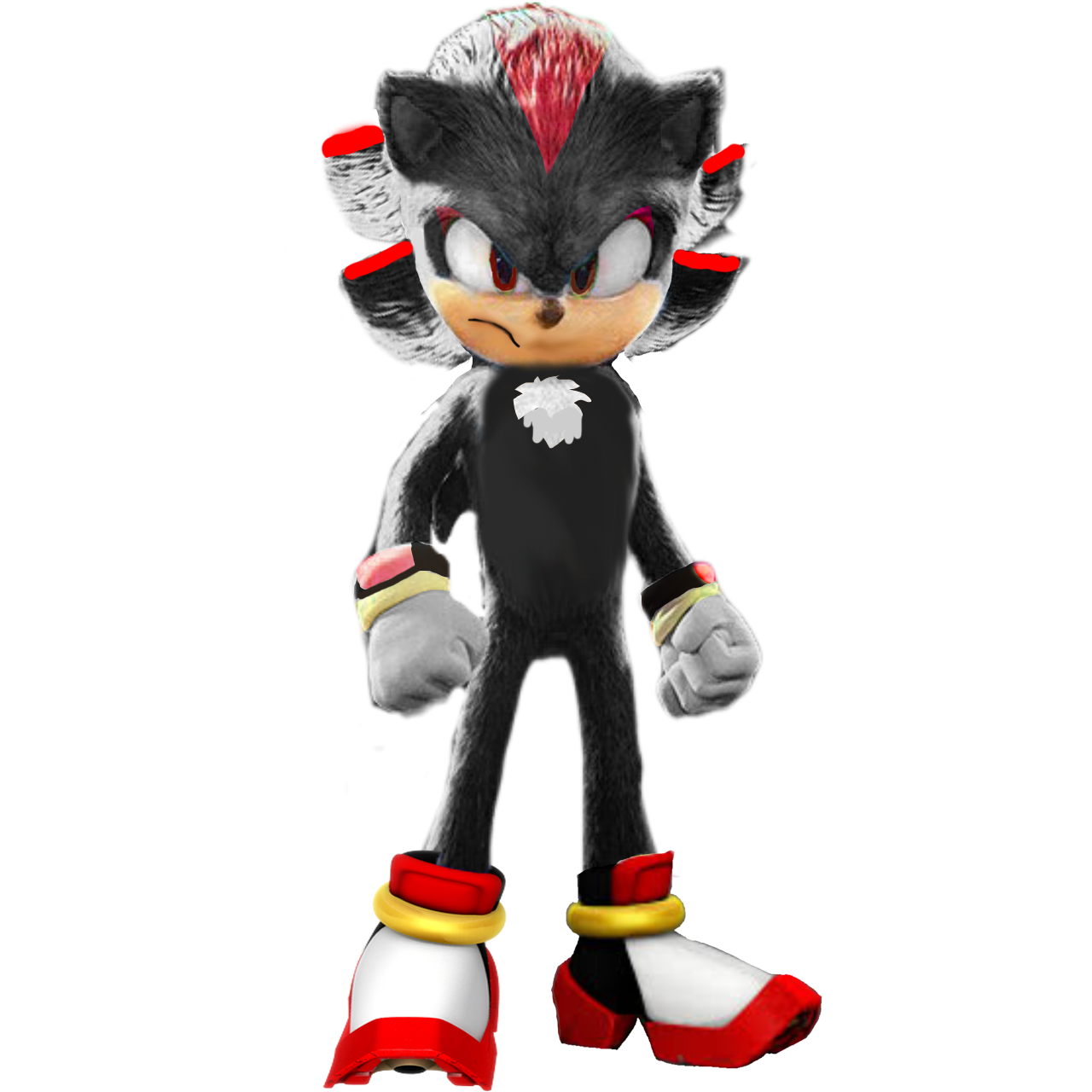 shadow the hedgehog in sonic movie version 3 by Ashleigh10798 on DeviantArt