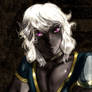 Drow in mixed media