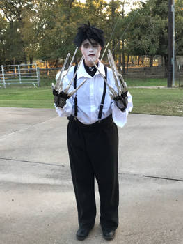 Me as Edward Scissorhands