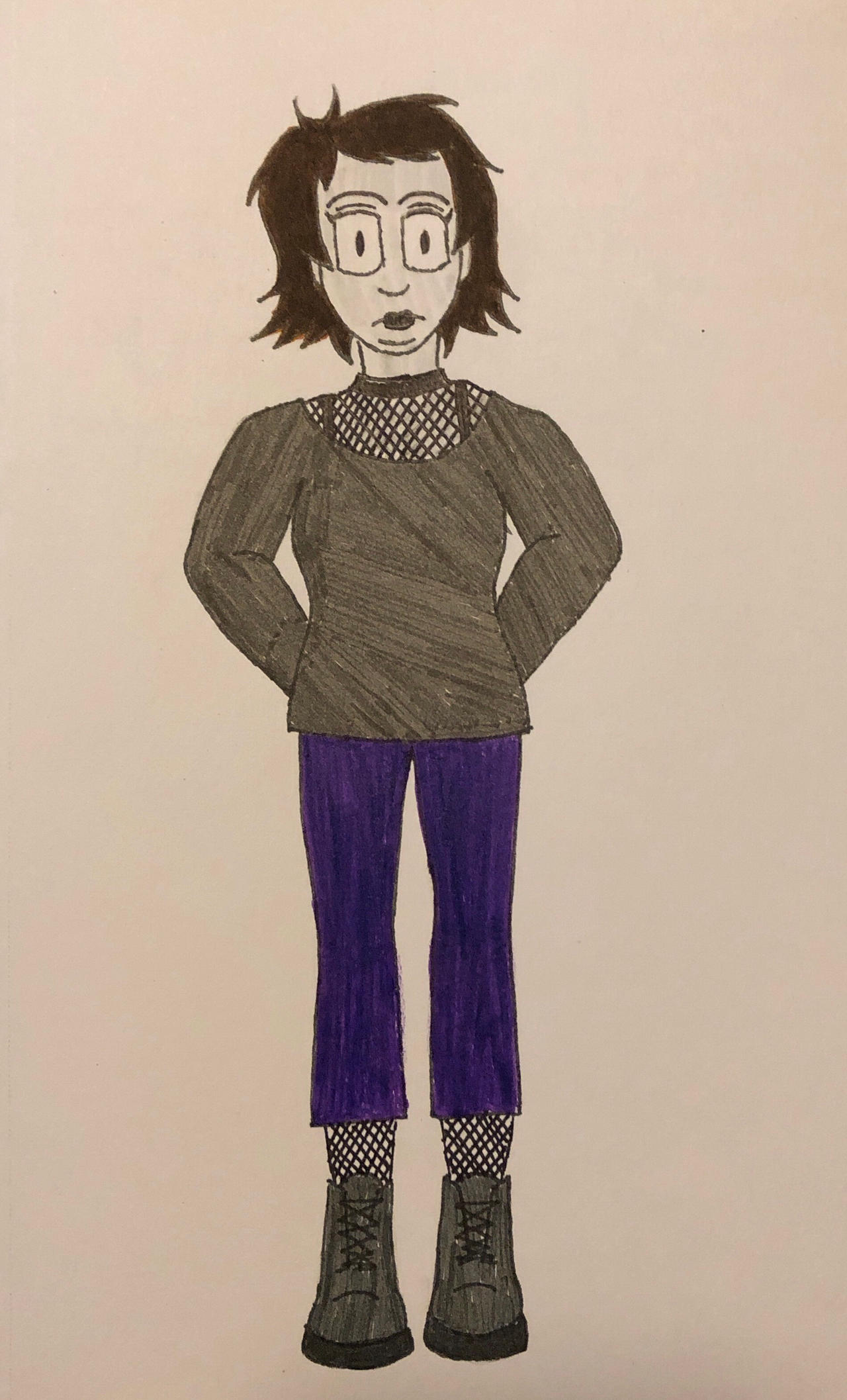Curvy Character in Color
