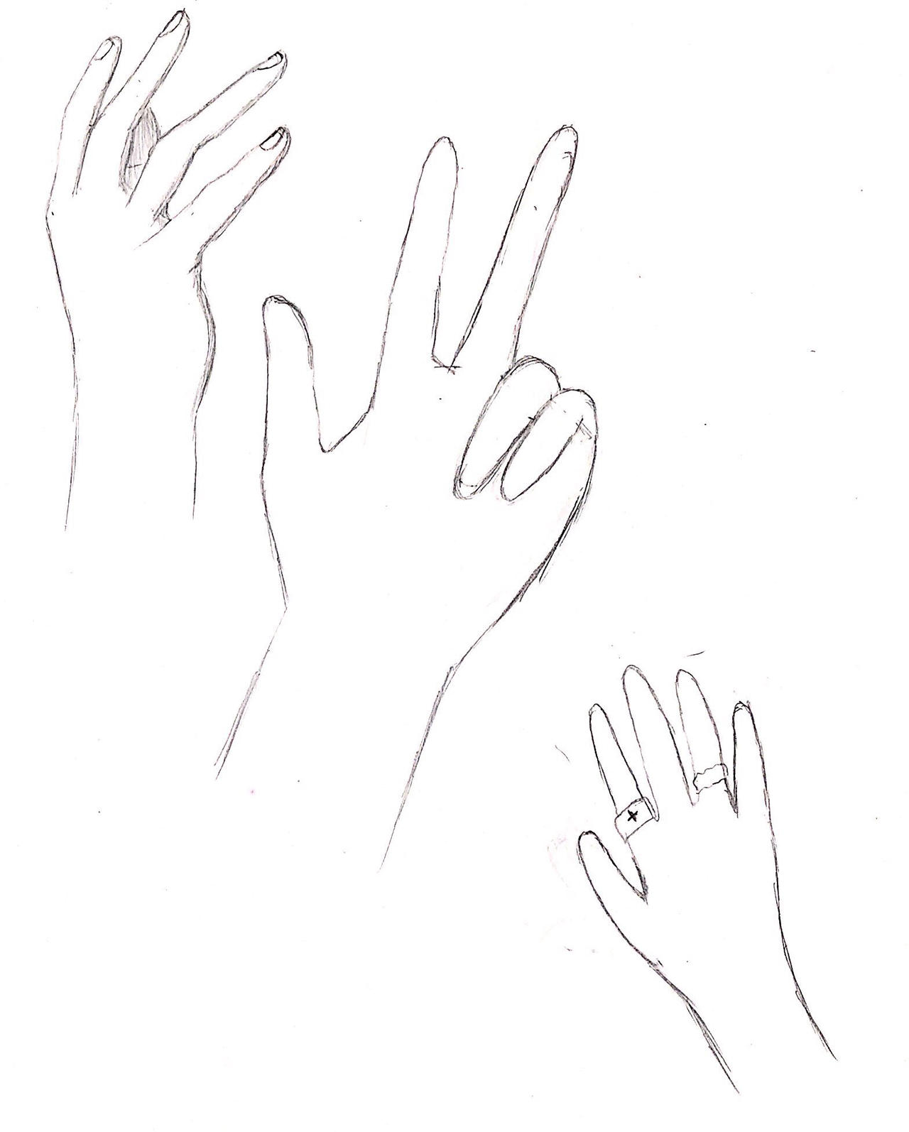 Hand Labdraw Practice Hand Drawings 2 by imaginarytoon1 on DeviantArt