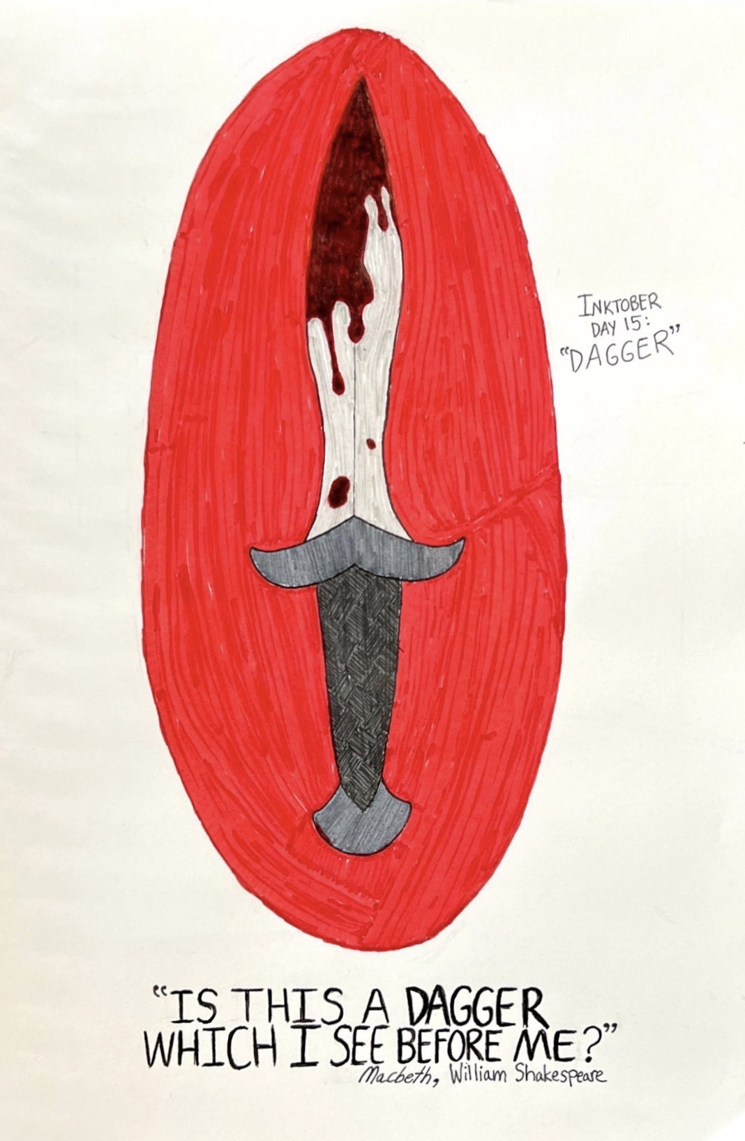 Inktober 2023 Day 15 - DAGGER