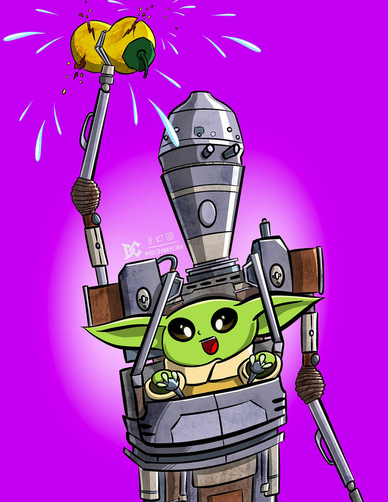 Grogu IG-12 by ArtDannyCaro on DeviantArt
