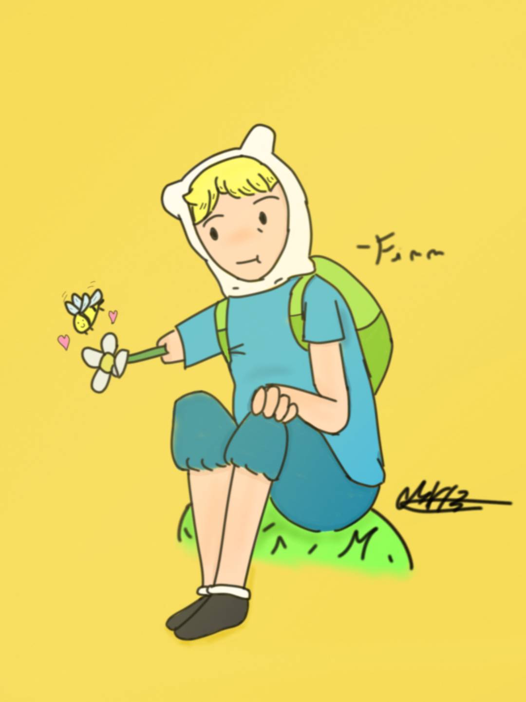 Adventure Time Finn Fanart By Mariart2009 On DeviantArt adventure-time-finn-fanart-by-mariart2009-on-deviantart