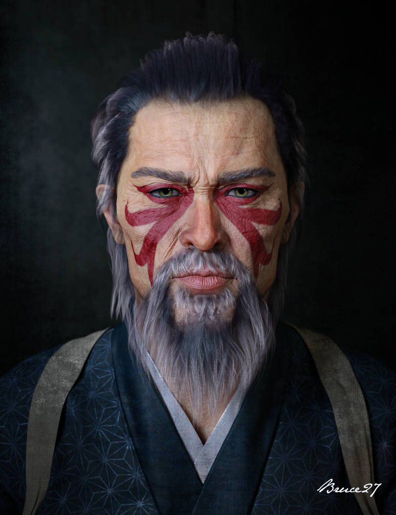 Shog Shogun portrait by brucelee27 on DeviantArt