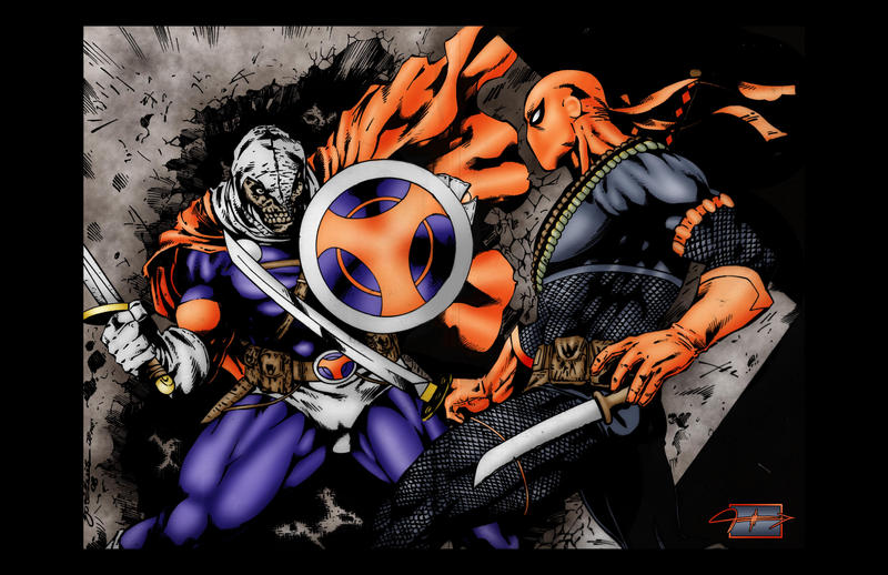 Taskmaster VS Deathstroke by Jake-Townsend on DeviantArt