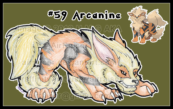 Pokemon: Arcanine 2012