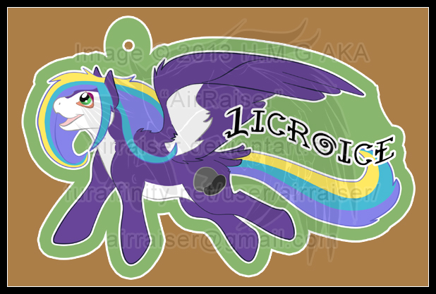 My Little Pony: Licorice Puffin Badge2013