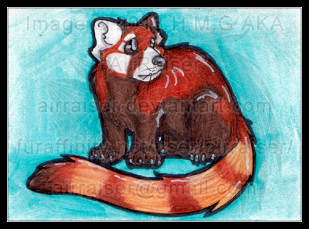 ATC: Chibi Red Panda 2013