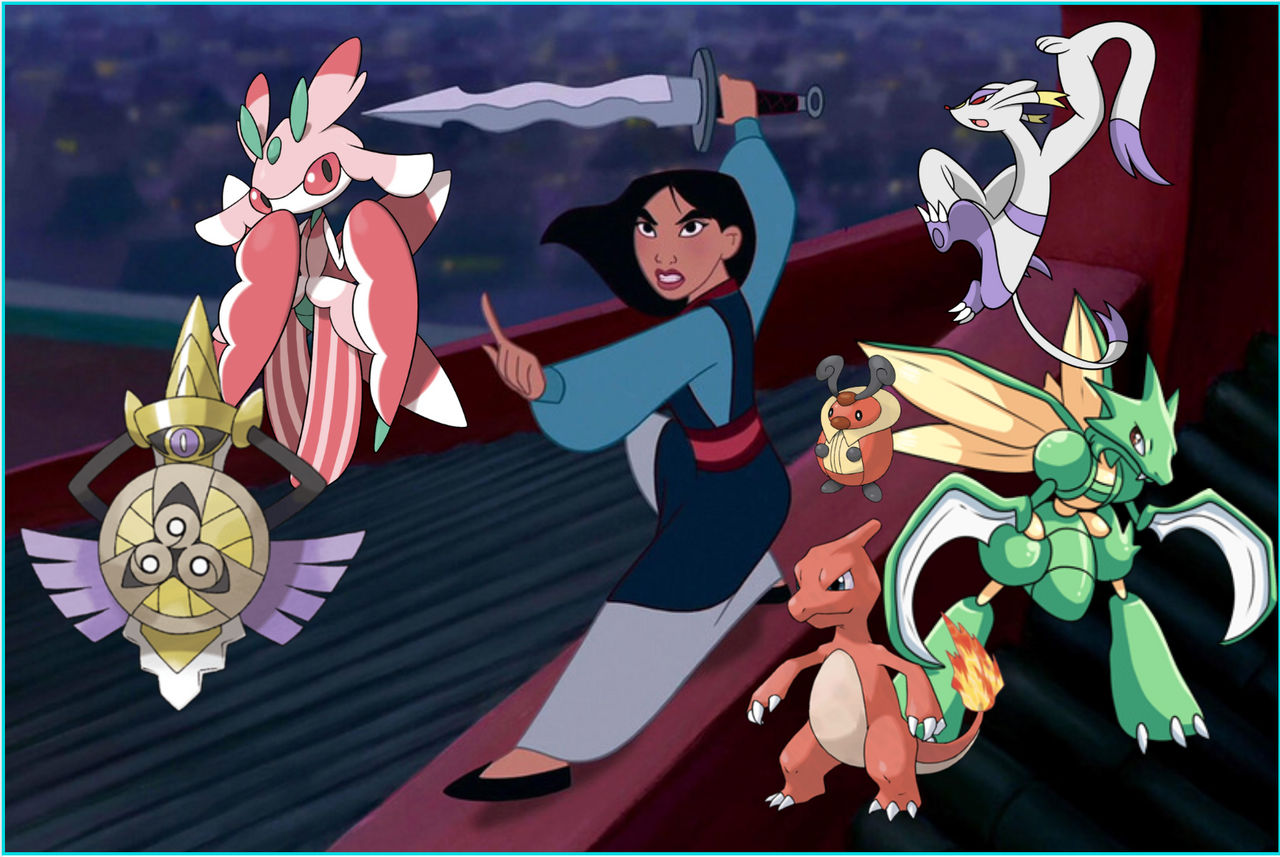 Mulan pokemon by MickPickleCreates14 on DeviantArt