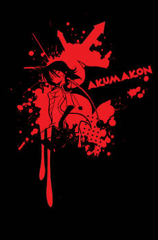 Akumakon Hoodie Print