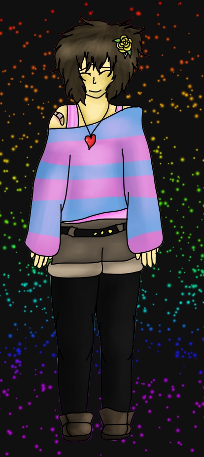 Teen frisk by TheLaxOddish on DeviantArt