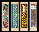 (Mostly) Celtic Bookmarks