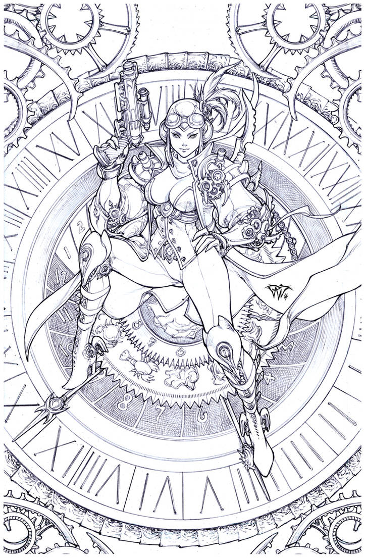 Clock Tower Girl by pant