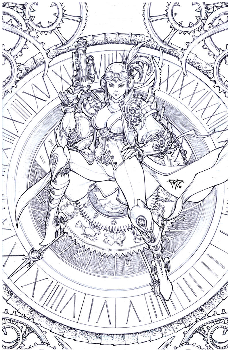 Clock Tower Girl by pant