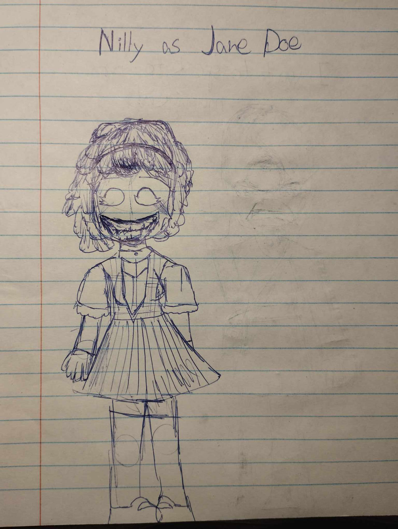 Nilly Nilly as Jane Doe! by SeekChanButNotCringe on DeviantArt