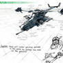 Human Heavy Gunship Concept