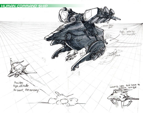 Human Command Ship by danielcherng on DeviantArt