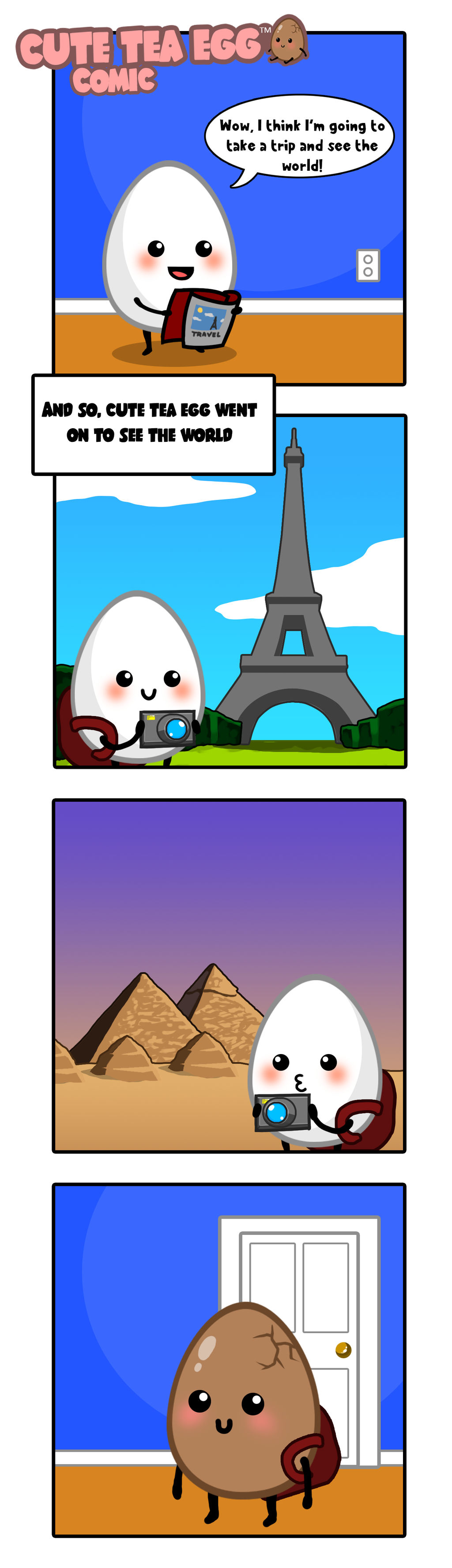 Cute Tea Egg Comic #1