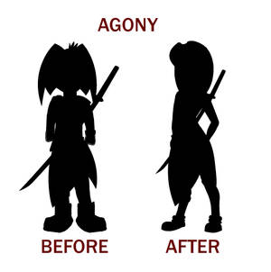 Goth Lyfe Redesign (Preview) Agony Comparison