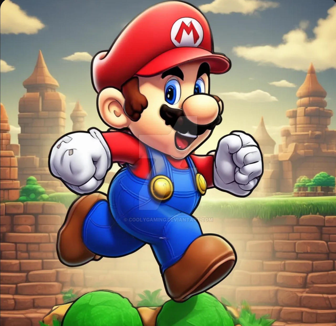 Nice Mario Mario art by coolygaming on DeviantArt